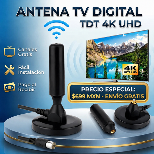 ANTENA INALÁMBRICA HD PARA TV