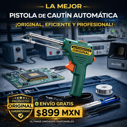 SoldaPro Gun – Suelda fácil y sin esfuerzo