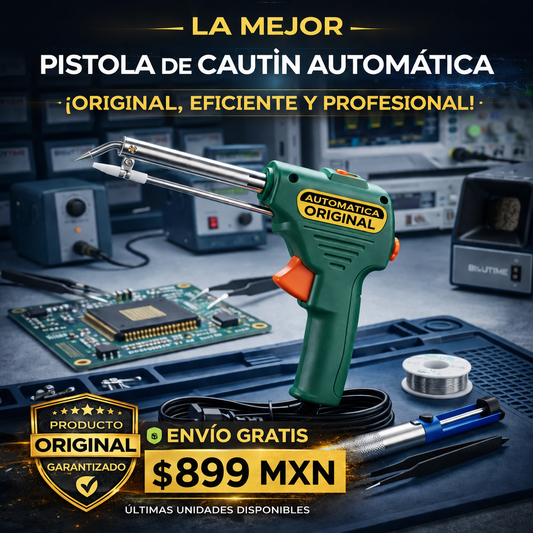 SoldaPro Gun – Suelda fácil y sin esfuerzo