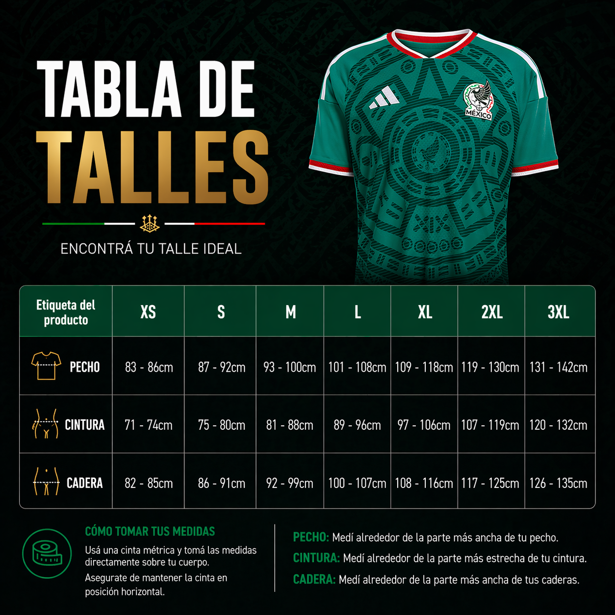 Jersey México Mundial 2026 – Edición Limitada
