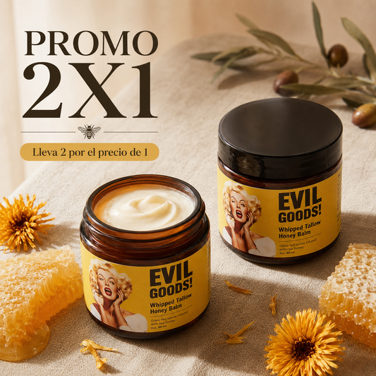 (2x1) Evil Goods® - Crema de Sebo de Res "Premium"