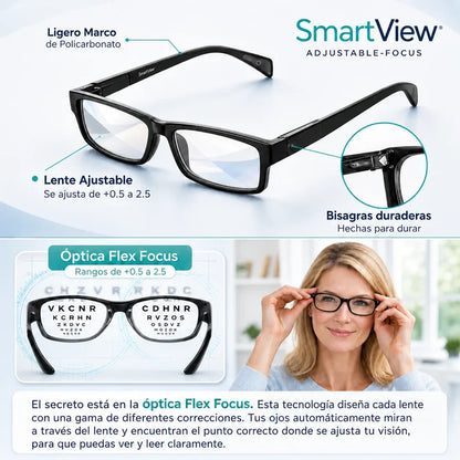 (2x1) Lentes Autoajustables 👉 Ve de Cerca y de Lejos