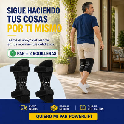 (2X1) Rodilleras con soporte mecánico