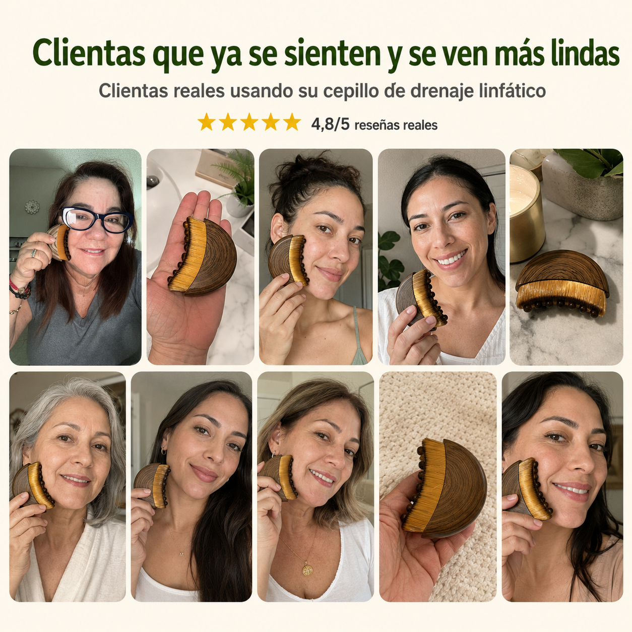 Rostro más definido, firme y deshinchado en 5 minutos