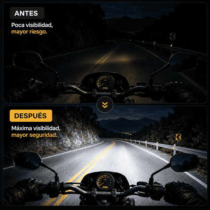 2x1 Faros LED Auxiliares | Maneja Más Seguro de Noche