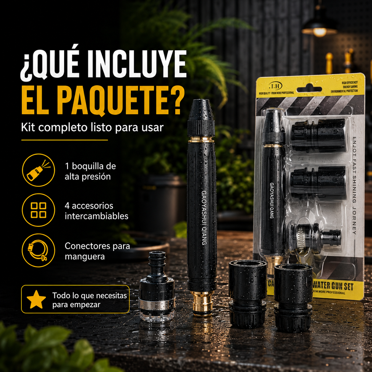 Boquilla de Alta Presión para Manguera
