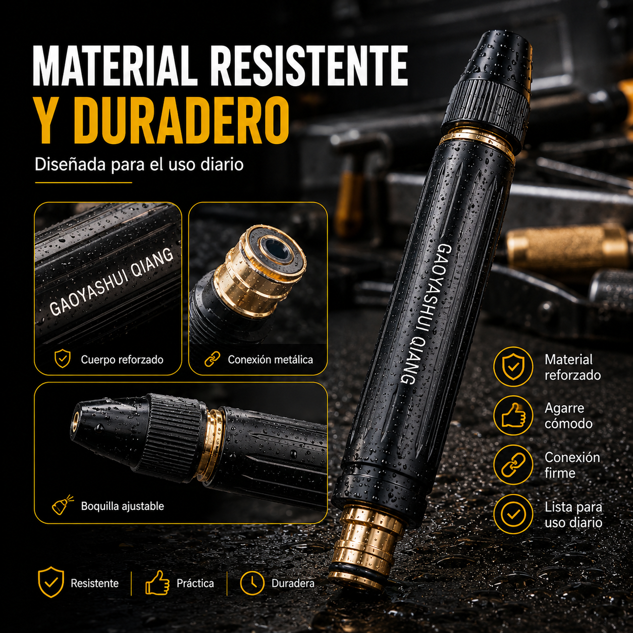Boquilla de Alta Presión para Manguera