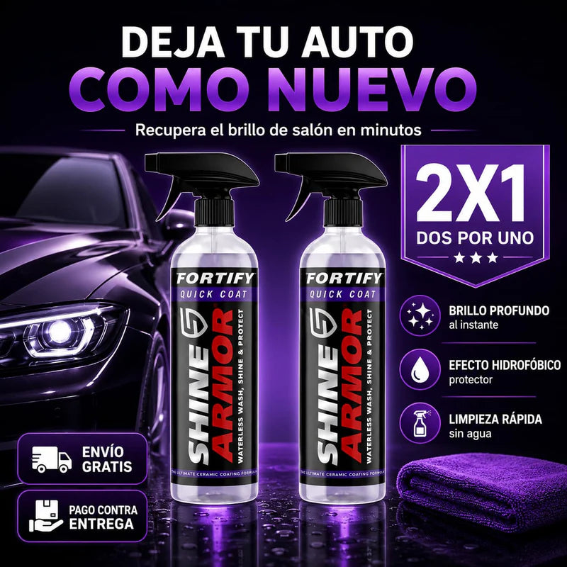 (2x1) SHINE ARMOR | Deja tu carro como nuevo