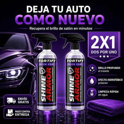 (2x1) SHINE ARMOR | Deja tu carro como nuevo