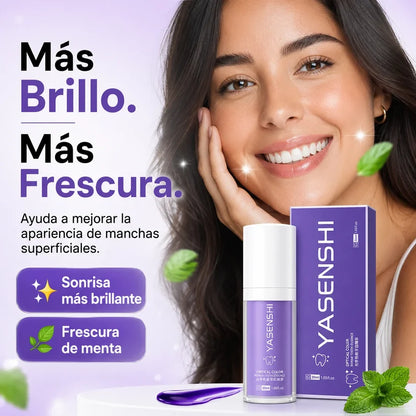 (2x1) Blanqueador Dental YASENSHI | Sonrisa de Revista en 3 minutos
