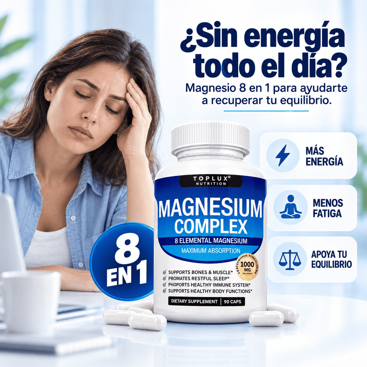 Magnesium Complex | Recupera tu energía en 14 días