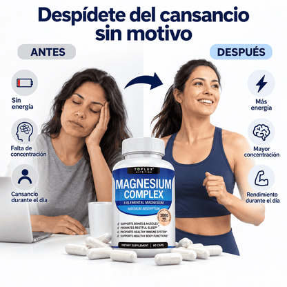 Magnesium Complex | Recupera tu energía en 14 días