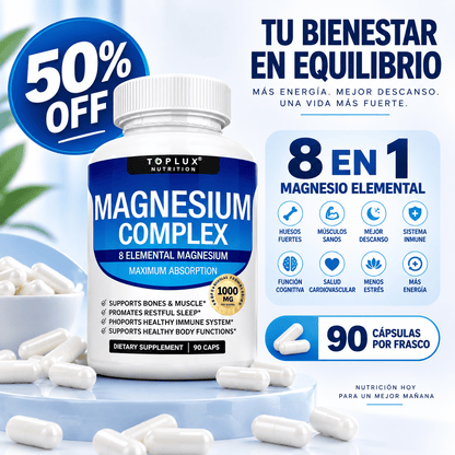 Magnesium Complex | Recupera tu energía en 14 días